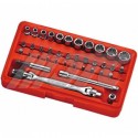 Набор головок и бит (SL,PH,HX,TORX) под 1/4&quot; (38 ед.).