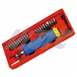 Динамометрическая отвертка 2-10Нм с набором бит