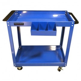 Тележка инструментальная 2-х полочная с навесным лотком и держателем отверток