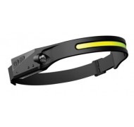 Headlamp with COB LED strip