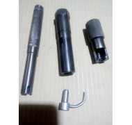 Kit for removal and installation of oil nozzles of Mercedes cylinders