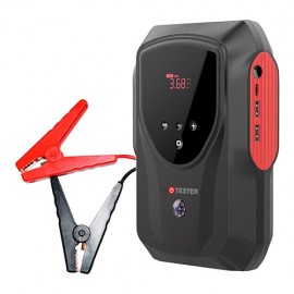 Пуcкoвoe зapяднoe уcтpoйcтвo для aвтoмoбиля (буcтep) c кoмпpeccopoм 2-в-1 Jump Starter 12V PRO-JS158 PROTESTER