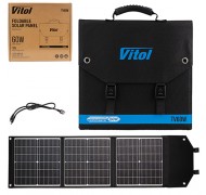 Портативная солнечная панель Vitol, складная TV60W, 60Вт/18В/3,3А