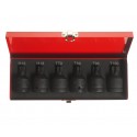 Набор головок ударных TORX T70,T80,T90,T100, SPLINE M16,M18 3/4" 6 ед.. JTC J606T