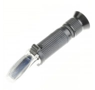 Refractometer for antifreeze and electrolyte