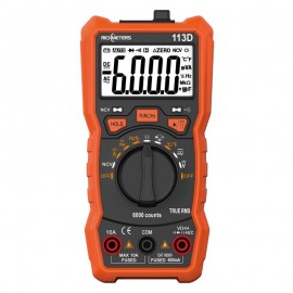 Мультиметр цифровой Richmeters RM113D с  фонариком и магнитом