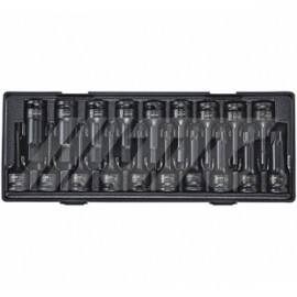 Набор головок ударных 1/2&quot; TORX, HEX, 78мм 19ед.