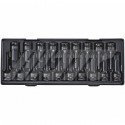 Набор головок ударных 1/2&quot; TORX, HEX, 78мм 19ед.
