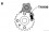 Фиксатор коленвала VAG TDI 1.9, 2.0 (T10100). Схематическое изображение